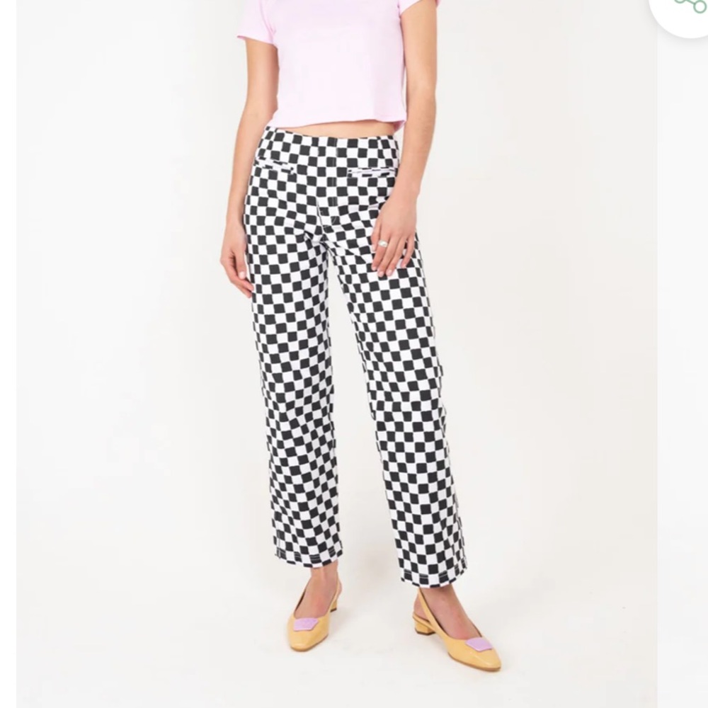 Holiday the Label - BLACK CHECKER KOKOMO PANT